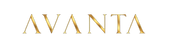 Gold 'Avanta' logo on a white background